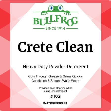 Crete Clean front label image